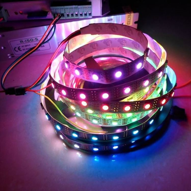 Addressable LED strip SK9822 30,32,60,66,72,96,144LEDs/m rgb dream color waterproof LED digital strip light