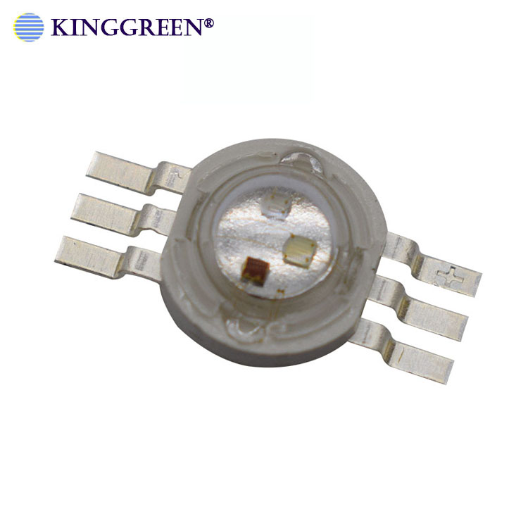 High power 6PIN 3W/9W RGB LED light emitting diode with 20mm aluminum PCB