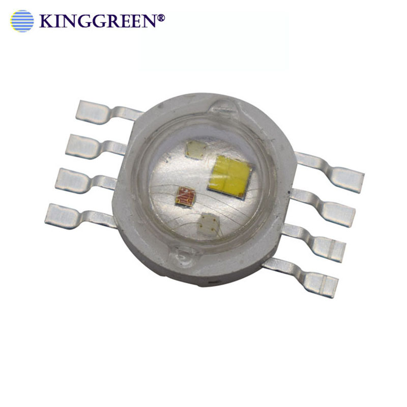 Supper brightness 8pin 4W / 12W RGBW LED light source with 20mm aluminum PCB