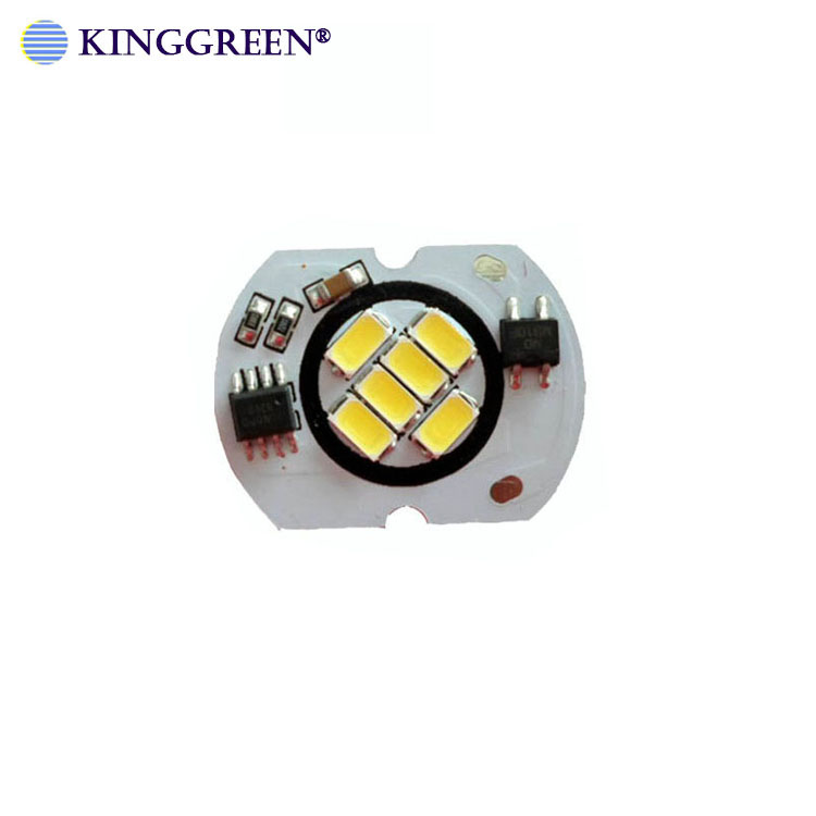 High quality driverless AC220V input dimmable 6W COB type LED module