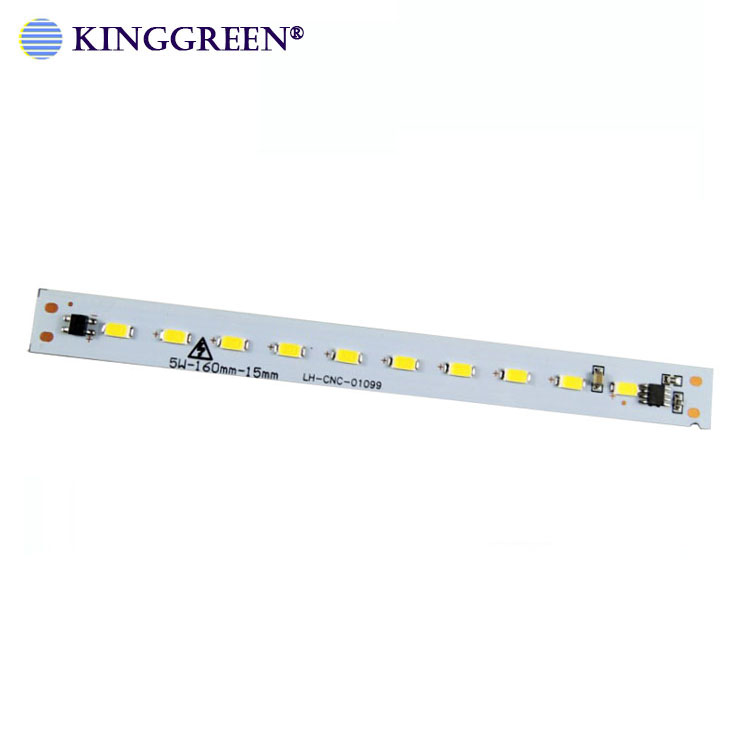 Newest free driver 5W 6W 10W integrated IC control direct connet 220V 5W 160mm long bar type LED light module with 5730SMD
