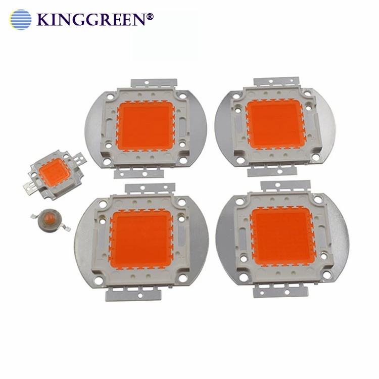 High Power Led Full Spectrum 380-840nm 1W 3W 10W 20W 30W 50W 100W Integrated COB LED Light Beads For Plant Grow Lighting