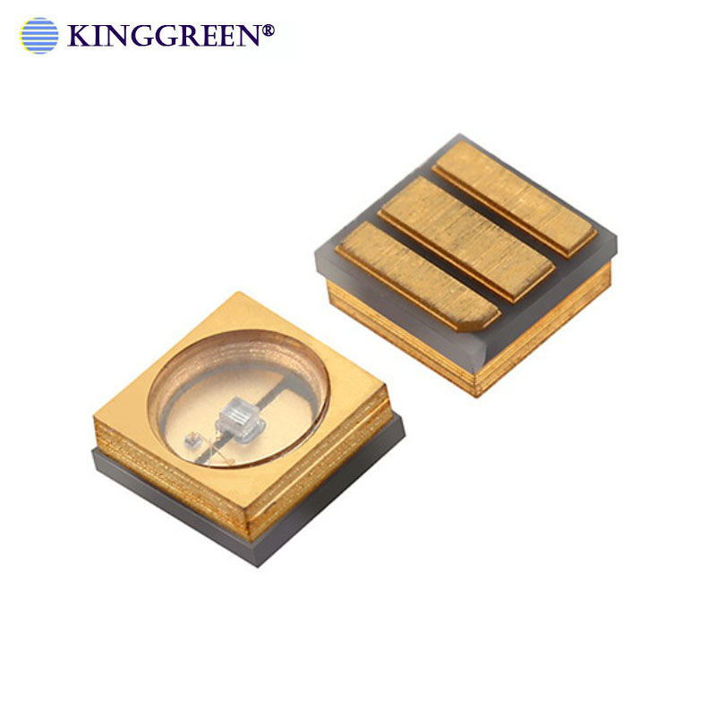 High radiated power 12-15MW 1W 3535 Deep UVC LED Lamp bead 265nm 275nm LED chip for sterilization