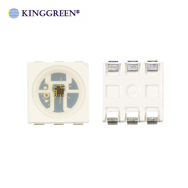 Digital HD107S 5050 SMD RGB Addressable LED Chip Compatibility With SK9822 ,APA102 LED Chip